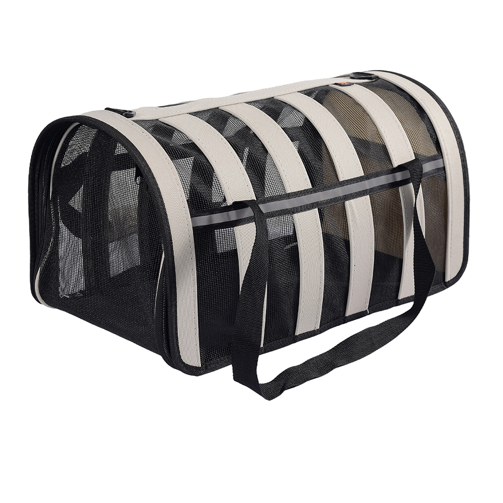 Large capacity cats & dogs breathable hand held pet carrier bag 