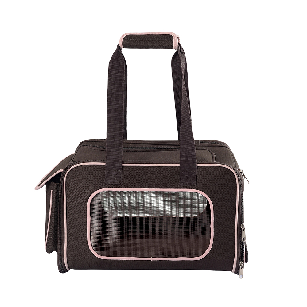 Multi color factory custom high quality animal pet bag pet carrier with breathable mesh