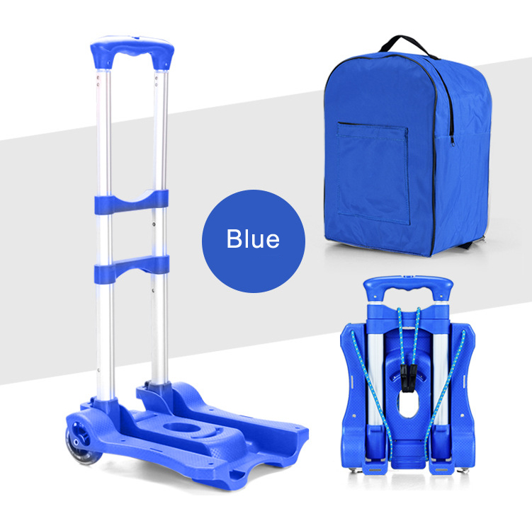Customizable Pull Rod Trolley Handle Hand Cart Folding Luggage Cart Push Cart