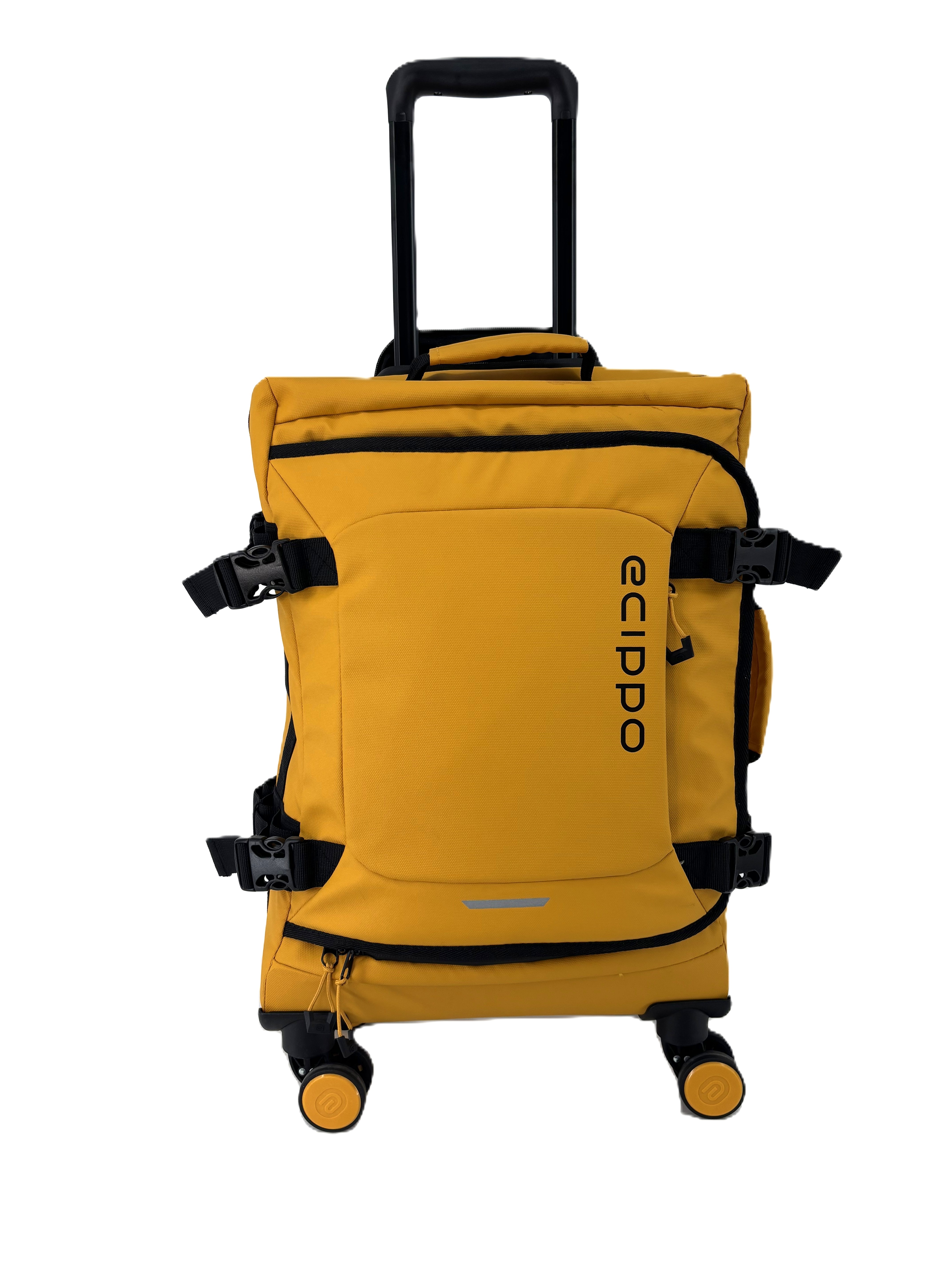 18-inch Soft side trolley travelling luggage suitcase oxford spinner wheels silk screen logo 